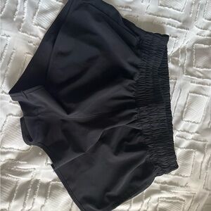 Aerie Black Athletic Shorts xs low rise
